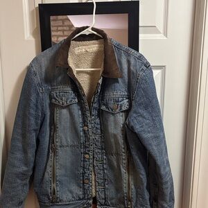 Emporio Armani Beige Sherpa Jacket